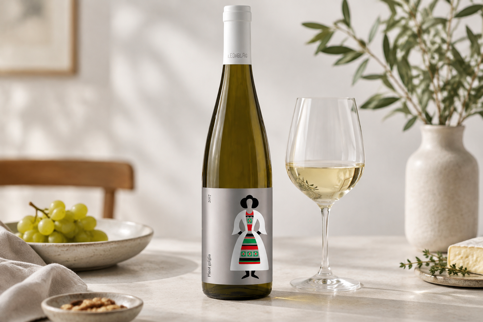Cum alegi și servești Lechburg Pinot Gris BIO din Lechința