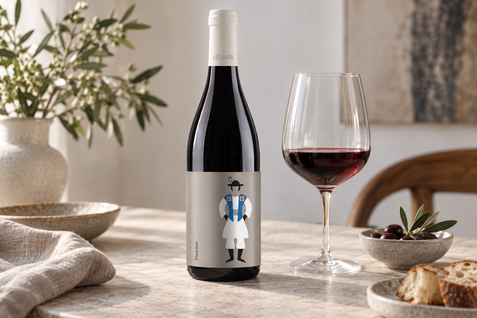 Cum alegi și servești Lechburg Pinot Noir BIO din Lechința