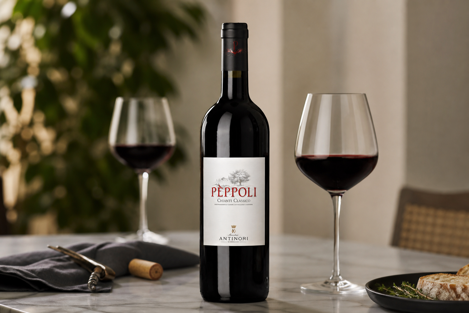 Cum alegi un Chianti Classico roșu pentru masă și servire elegantă