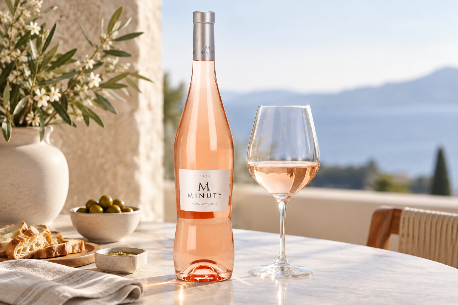 M de Minuty și alegerea unui rosé sec din Provence pentru masă
